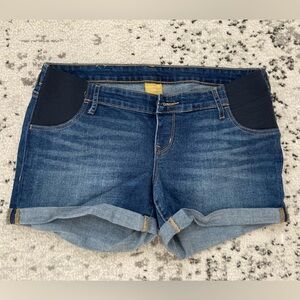 Old Navy Maternity denim shorts